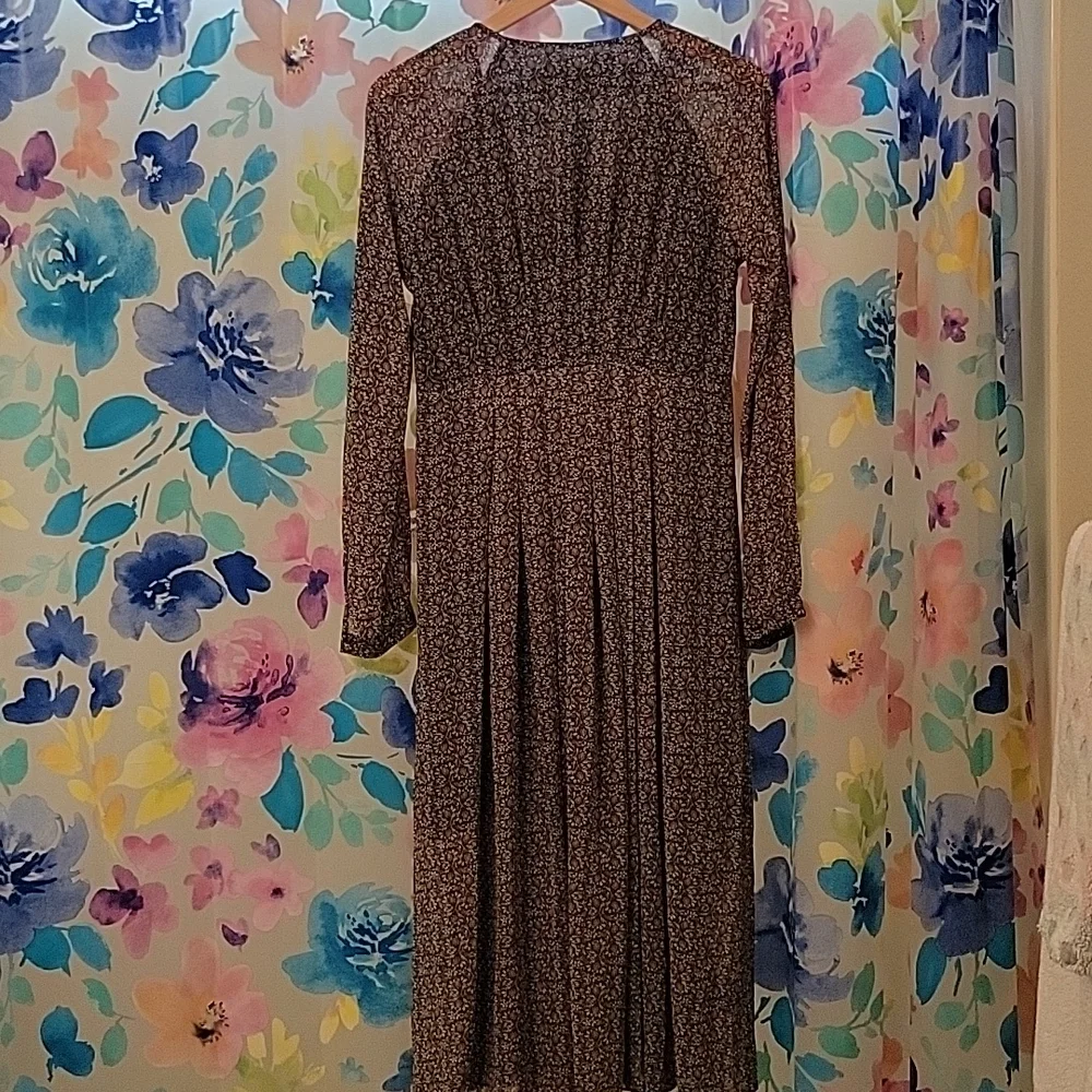 Michael Kors Black and Marigold dress, M - Picture 2 of 2